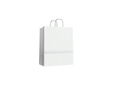 Carica l'immagine nel visualizzatore di Gallery, Borsa Kraft con manico piatto M (32+22x26cm)