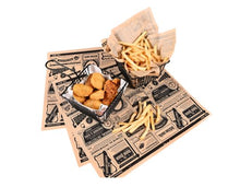 Cargar imagen en el visor de la galería, Papel Antigrasa Fast Food 20x25cm (500 unid/pack)