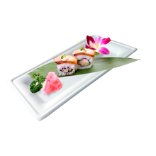 Carica l'immagine nel visualizzatore di Gallery, Vassoio in fibra di canna da zucchero 26x13 cm