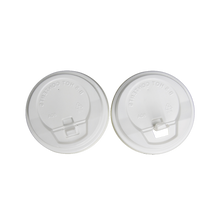 Cargar imagen en el visor de la galería, Tapa Reciclada Blanca 7,3cm (para vaso de 200ml)