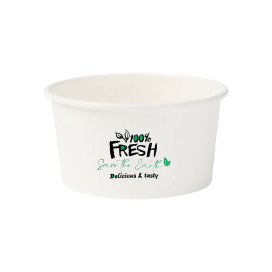 Tarrina Helado Blanca 90ml (3oz) (1000 unid/caja) (exclusivo online)