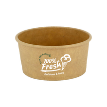 Load image into Gallery viewer, White Ice Cream Tub 120ml (Small - 4oz)