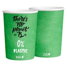 Load image into Gallery viewer, Plastic Free Green Cups 360ml (12oz)