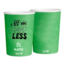 Load image into Gallery viewer, Plastic Free Green Cups 480ml (16oz)