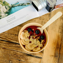 Carica l'immagine nel visualizzatore di Gallery, Insalatiera in cartone 500 ml + coperchio antiappannamento in rPET (200 unità/scatola)