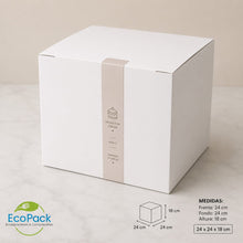 Cargar imagen en el visor de la galería, Caja Pastelería Alta 24x24x18cm
