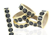 Carica l'immagine nel visualizzatore di Gallery, Etichetta Circolare 25x25mm Bon Appetit