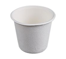 Cargar imagen en el visor de la galería, Tarrina Salsera Caña de Azúcar con Tapa 120ml (1000 unid/caja)