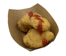 Carica l'immagine nel visualizzatore di Gallery, Contenitori Kraft per grasso/fritto 300 ml (10x6,2x4,4 cm)