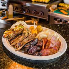 Load image into Gallery viewer, Large Oval Sugar Cane Plate/Tray 32x26cm