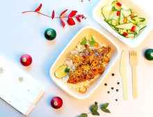 Load image into Gallery viewer, Sugar Cane Container 23x15x8cm, 1000ml