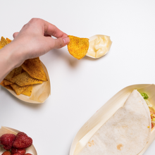 Load image into Gallery viewer, Bamboo Trays/Bowls 21x10x3cm