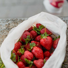 Load image into Gallery viewer, Small Compostable T-shirt Bags (220+2x50)x400mm