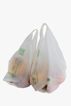 Load image into Gallery viewer, Small Compostable T-shirt Bags (220+2x50)x400mm