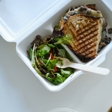 Carica l'immagine nel visualizzatore di Gallery, Contenitore per canna da zucchero - 2 scomparti - 25x15,5x4,8 cm - 1000 ml