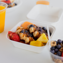 Load image into Gallery viewer, Sugar Cane Container 21x20x7.8cm, 1200ml