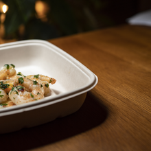 Load image into Gallery viewer, Sugar Cane Container 21x20x7.8cm, 1200ml