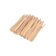Cargar imagen en el visor de la galería, Mini Tenedor de Madera 8,5 cm