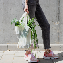 Load image into Gallery viewer, Small Compostable T-shirt Bags (220+2x50)x400mm