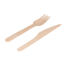 Carica l'immagine nel visualizzatore di Gallery, Confezione 3x1 Forchetta, Coltello e Tovagliolo