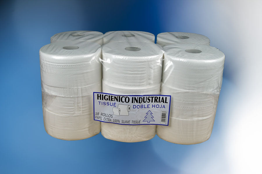 Higiénico Industrial Extra Gofrado 350gr. 18 uds. (exclusivo online)