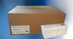 Higiénico Interplegado 11x20cm. Smarpfly 20x400u.(8000 ud/caja) (exclusivo online)