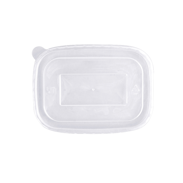 Tapa Transparente para Envase Microondable Kraft 500/750/1000ml (300 unid/caja) (exclusivo online)