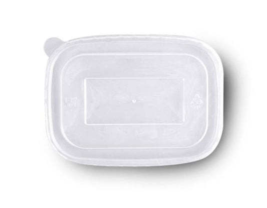 Tapa Transparente para Envase Microondable Kraft 500/750/1000ml