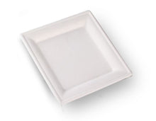 Cargar imagen en el visor de la galería, Plato Cuadrado Caña de Azúcar 26x26cm
