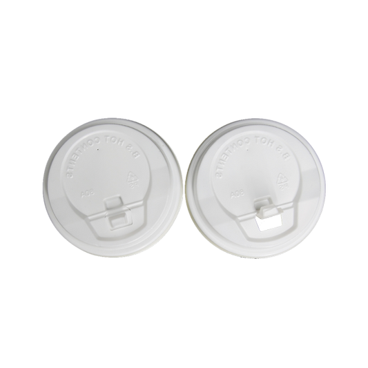 Tapa Reciclada Blanca  6,2cm (para vaso de 120ml)