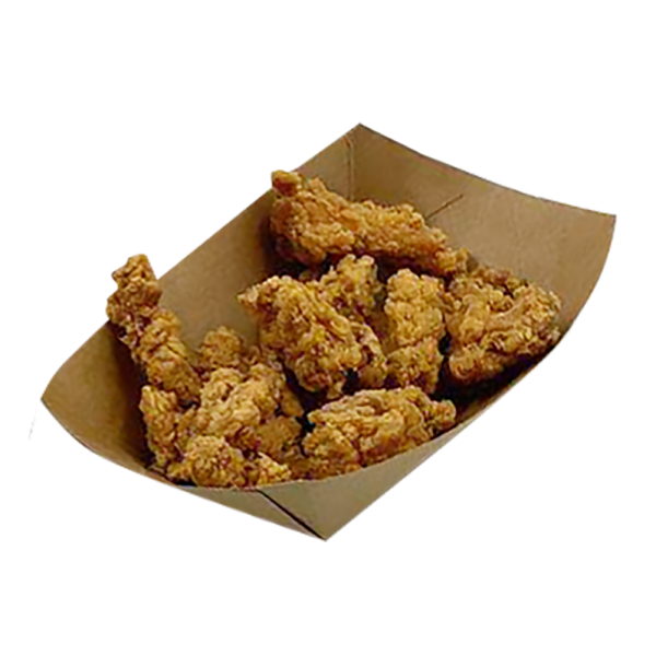Barquetas Kraft Antigrasa/Fritos 680ml (13,6x8,5x5,5cm)