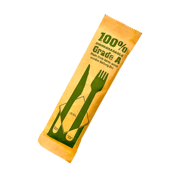 Pack 3x1 Tenedor, Cuchillo y Servilleta