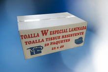 Carica l&#39;immagine nel visualizzatore di Gallery, Toalleta Tissue 2 capas -plegado W- 20paq. 100uds. (2000 ud/caja) (exclusivo online)
