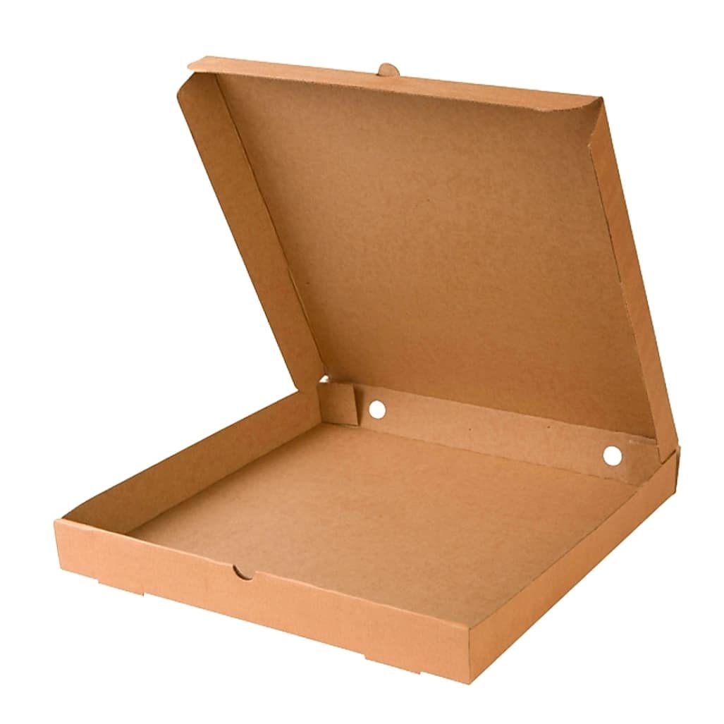 Kraft Pizza Box 33x33x3.5cm