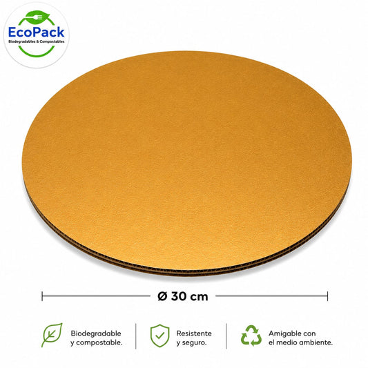 Disco Crostata Dorata 28cm, 1050gr