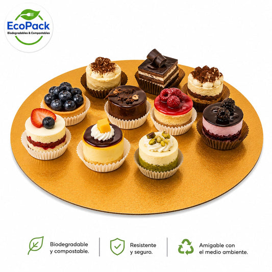 Disco Crostata Dorata 24cm, 1050gr
