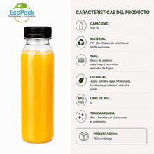 Cargar imagen en el visor de la galería, Botella 100% Reciclada 300ml (150 unid/caja)
