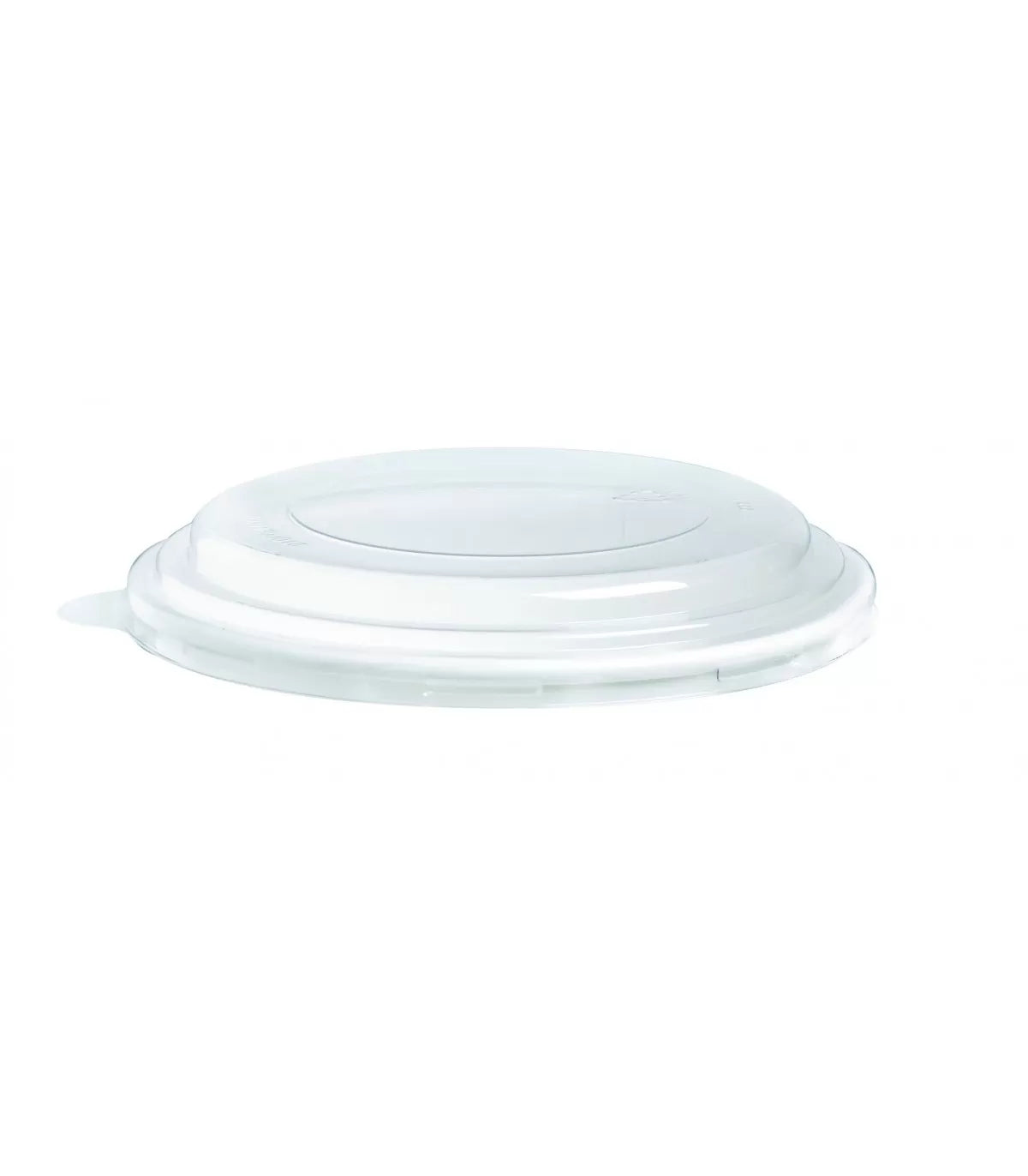 Insalatiera in cartone bianco 750 ml + coperchio antiappannamento in rPET (200 unità/scatola)