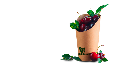 Envase redondo Kraft fritos/Wrap 360ml- 12 oz (1000 unid/caja)  (exclusivo online)