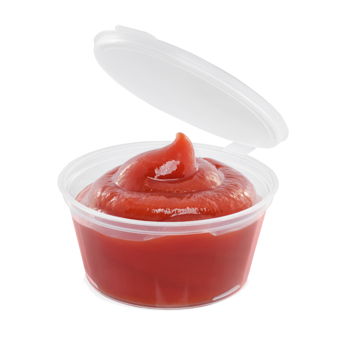Tarrina para Salsa 30 ml con bisagra