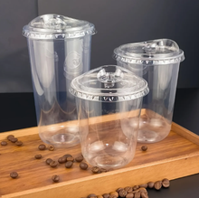 Cargar imagen en el visor de la galería, Tapa Plana Strawless para Vasos 100% Reciclados (sin pajita)
