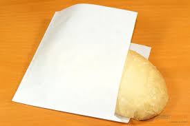 Busta Antigrasso Bianca Fast Food 15x15cm 