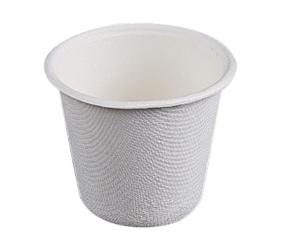 Tarrina Salsera Caña de Azúcar con Tapa 120ml (1000 unid/caja)