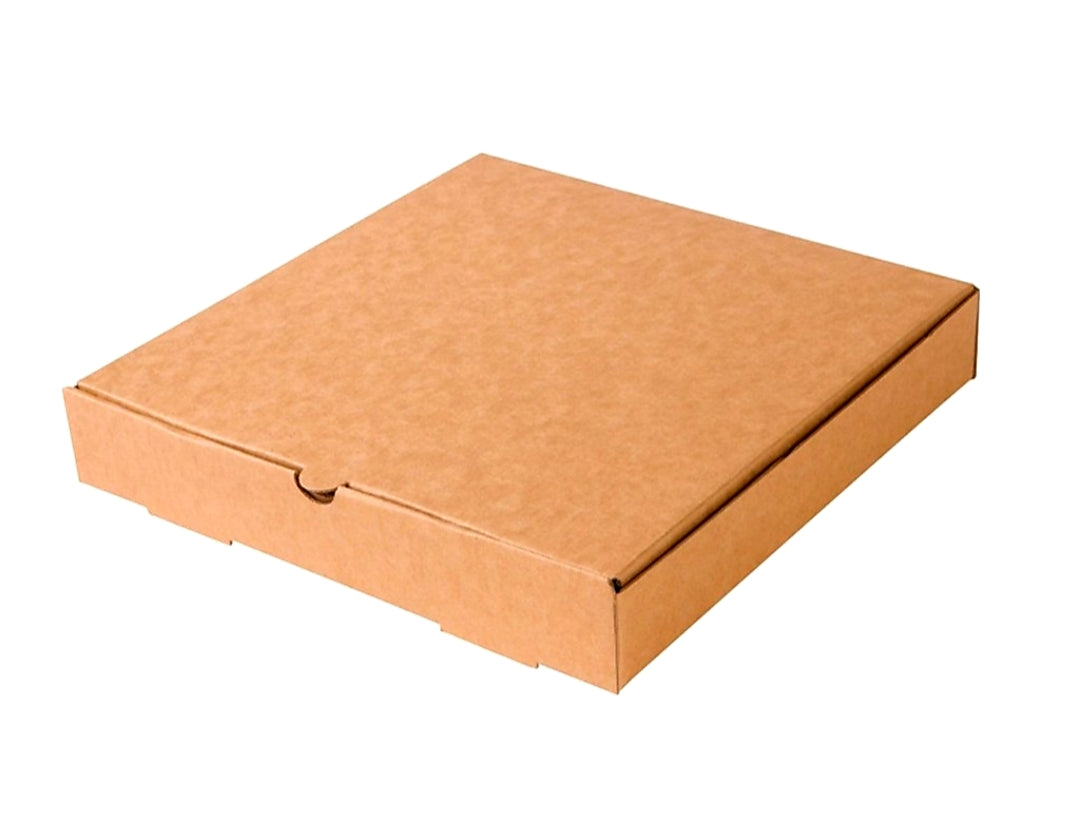 Scatola per pizza Kraft 30x30x3,5 cm