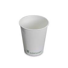 Compostable White Cups 240ml (8oz)