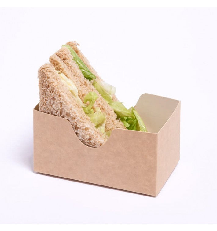 Estuche Antigrasa Hamburguesa/Sandwich/Arepa (12x7x6,5cm)