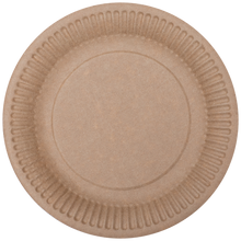 Load image into Gallery viewer, Greaseproof Kraft Plate 22cm 
