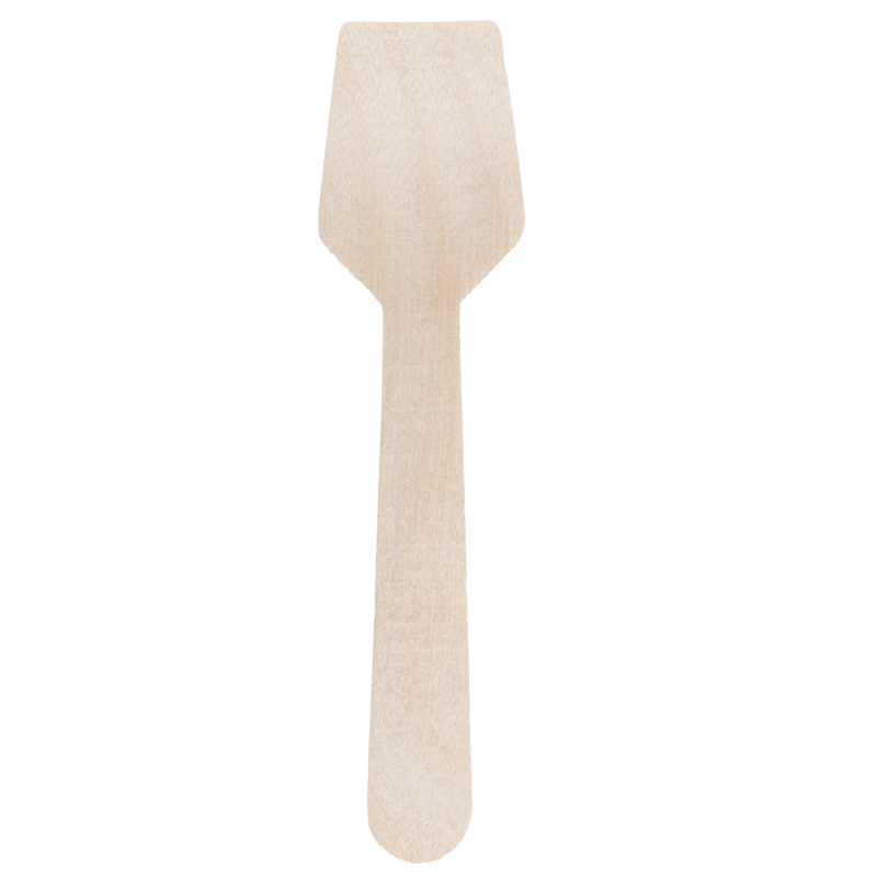 Cucharilla Madera Helado 9,5 cm (2000 unid/caja) (exclusivo online)