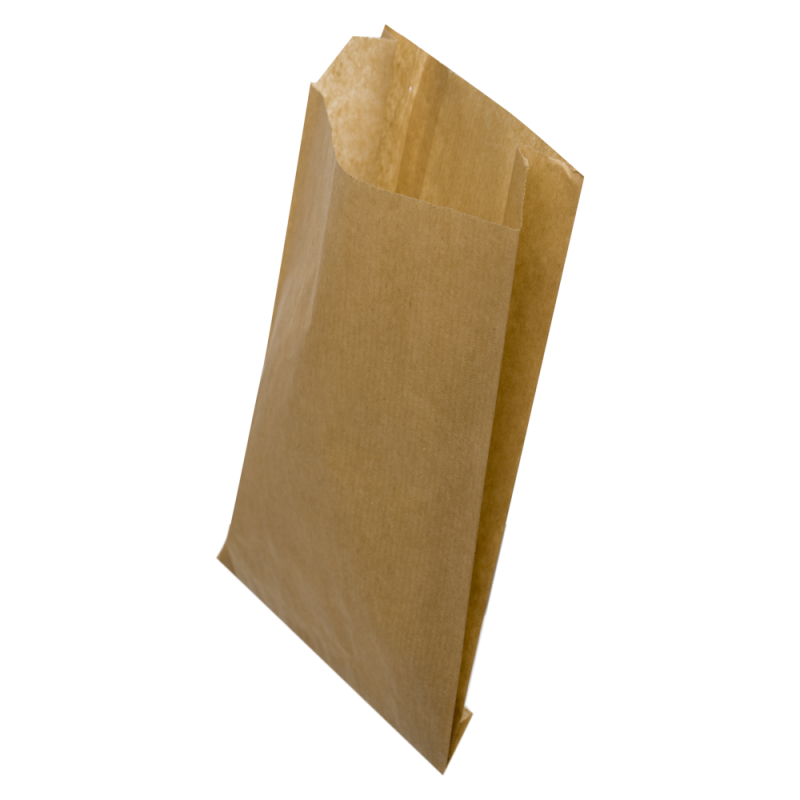 Bolsa Bolleria Papel Kraft Verjurado 18+7x32cm