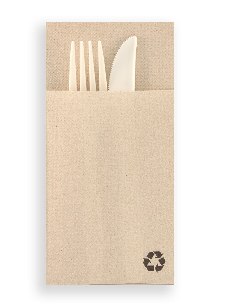 Servilletas Kanguro Ecológicas 2 capas 32x40cm (1200 unid/caja) (exclusivo online)